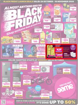 Game : Almost Anything Goes This Black Friday (24 October - 10 November 2025), page 1