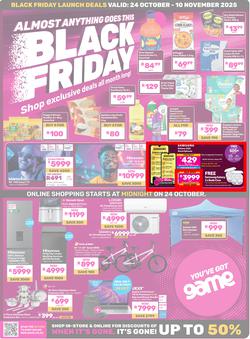 Game : Almost Anything Goes This Black Friday (24 October - 10 November 2025), page 1