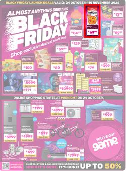 Game : Almost Anything Goes This Black Friday (24 October - 10 November 2025), page 1