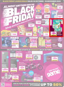 Game : Almost Anything Goes This Black Friday (24 October - 10 November 2025), page 1