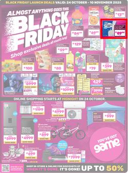 Game : Almost Anything Goes This Black Friday (24 October - 10 November 2025), page 1
