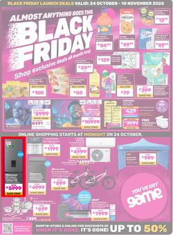 Game : Almost Anything Goes This Black Friday (24 October - 10 November 2025), page 1