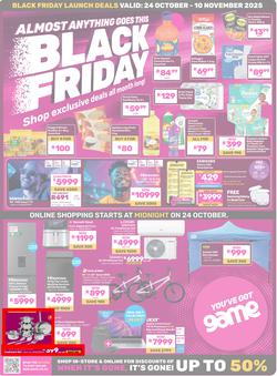 Game : Almost Anything Goes This Black Friday (24 October - 10 November 2025), page 1