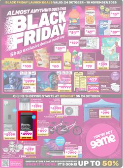 Game : Almost Anything Goes This Black Friday (24 October - 10 November 2025), page 1