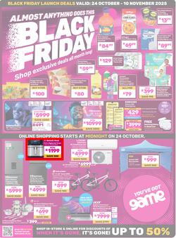 Game : Almost Anything Goes This Black Friday (24 October - 10 November 2025), page 1
