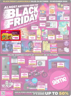 Game : Almost Anything Goes This Black Friday (24 October - 10 November 2025), page 1