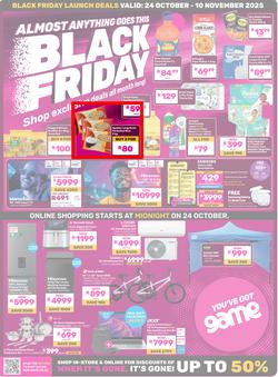 Game : Almost Anything Goes This Black Friday (24 October - 10 November 2025), page 1