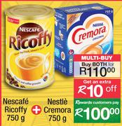 Nescafe Ricoffy 750g + Nestle Cremora 750g-For Both