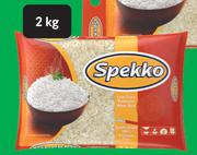 Spekko Parboiled White Rice-10 x 2Kg