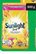Sunlight Hand Wash Powder (All Variants)-6 x 500g + 100g Free