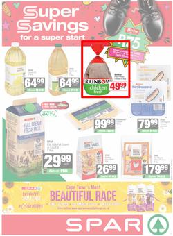 SPAR Western Cape : Super Savings (05 January - 19 January 2026), page 1