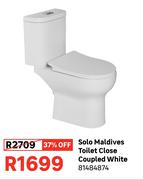 Solo Maldives Toilet Close Coupled White 81484874