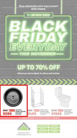 Leroy Merlin : Black Friday Everyday This November (Week 2), page 1