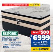 Restonic Bazaruto 183cm King Bed Set