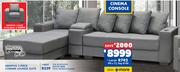 Gomma Gomma Memphis 3 Piece Corner Lounge Suite