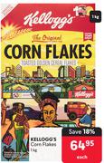 Kellogg's Corn Flakes-1Kg Each