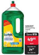 Sunlight Dishwashing Liquid-1.5L