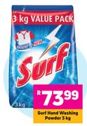 Surf Hand Washing Powder-3Kg
