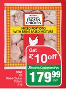 Spar IQF Mixed Chicken Potions-5kg Each