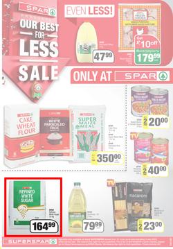 SUPERSPAR EASTERN CAPE : Our Best For Less Sale (21 June - 03 July 2022) | Valid In Butterworth, Cofimvaba, Daku, Engcobo, Georgious, Highway, Kwantu, Mdantsane, Ndu, New Brighton, Protea, page 1