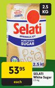 Selati White Sugar-2.5Kg