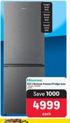 Hisense 223L Bottom Freezer/Fridge Inox H310BIT