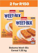 Bokomo Weet Bix Cereal-For 2 x 1.35Kg