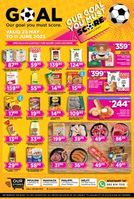 Goal Supermarket : Specials (23 May - 11 June 2025)