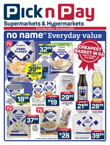 Pick n Pay KwaZulu-Natal : No-name Specials (02 January - 22 January 2025)