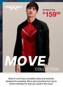 Mr Price Sport : Move Collection (Request Valid Dates From Retailer)