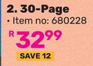 Butterfly A4 Pocket File 30 Page (680228)
