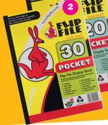 Flip File A4 Pocket File 30 Page (56679)