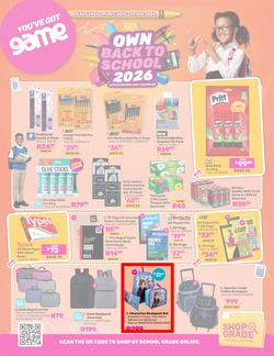 Game : Back To School (09 December 2025 - 01 February 2026), page 1