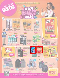 Game : Back To School (09 December 2025 - 01 February 2026), page 1