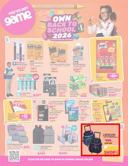 Game : Back To School (09 December 2025 - 01 February 2026), page 1