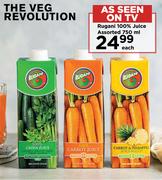 Rugani 100% Juice Assorted-750ml Each