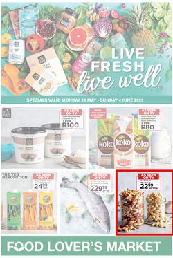Food Lover's Market Western Cape : Live Fresh, Live Well (29 May - 04 June 2023), page 1