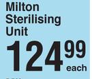 Milton Sterilising Unit-Each