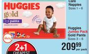 Huggies Jumbo Pack Gold Pants-Per Pack