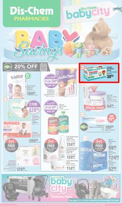 Dis-Chem : Baby Savings (16 March - 10 April 2023), page 1