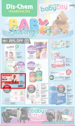 Dis-Chem : Baby Savings (16 March - 10 April 2023), page 1