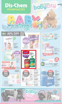 Dis-Chem : Baby Savings (16 March - 10 April 2023), page 1