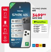 Techno Spark 40S Smartphone