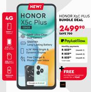 Honor X5c Plus Smartphone Bundle Deal