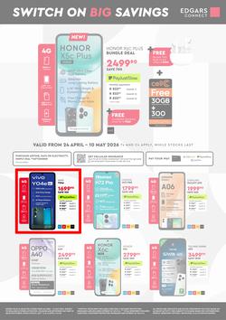 Edgars Connect : Switch On Big Savings (24 April - 10 May 2026), page 1