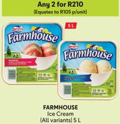Farmhouse Ice Cream (All Variants)-For Any 2 x 5Ltr