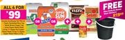 Excella Sunflower Oil 750ml + Tastic Parboiled Rice 1Kg- For All 4