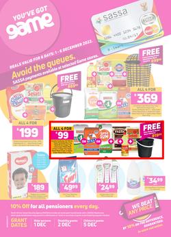 Game : Avoid The Queues SASSA Payments (01 December - 06 December 2022), page 1