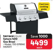 Terrace Leisure Saturn 400 Gas Braai 720-0789AE