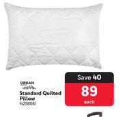 Urban Standard Quilted Pillow
